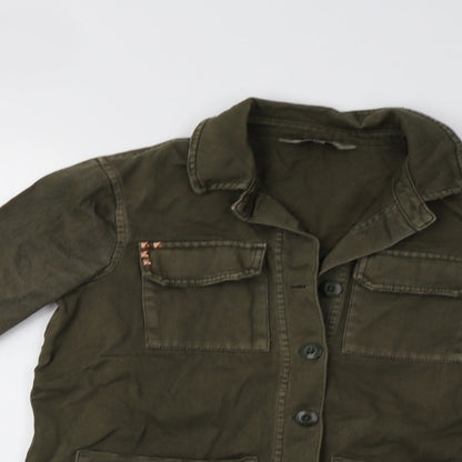 F&F Womens Green   Gilet Blazer Size 6