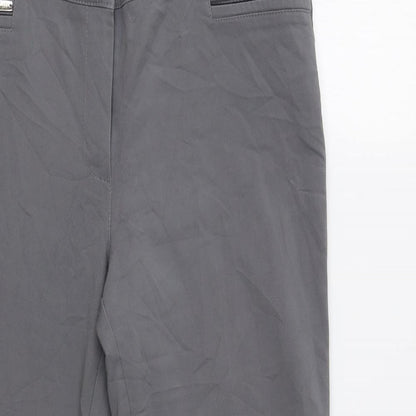 MTM Womens Grey   Trousers  Size 12 L26 in