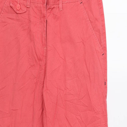 Carry Camel Womens Pink   Trousers  Size 12 L29 in