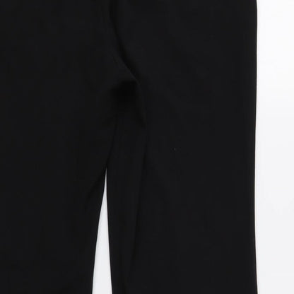 Womens UK Size 16 Dorothy Perkins Regular Fit Dress Pants Black Trousers