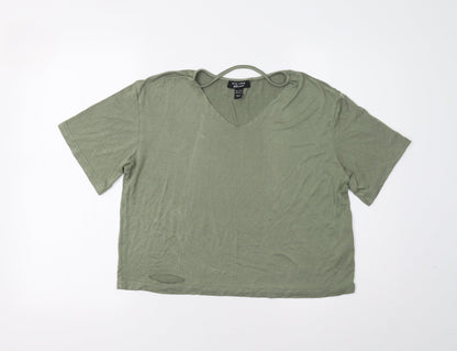 New Look Girls Green   Basic Blouse Size 14 Years