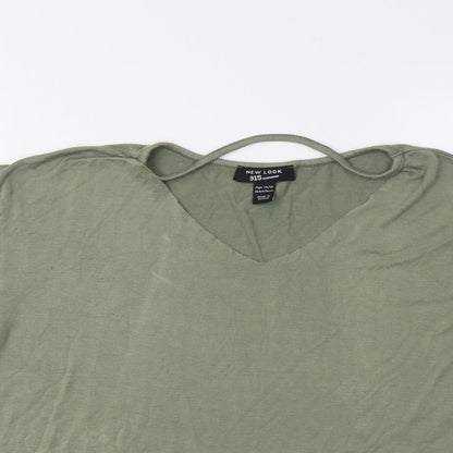 New Look Girls Green   Basic Blouse Size 14 Years