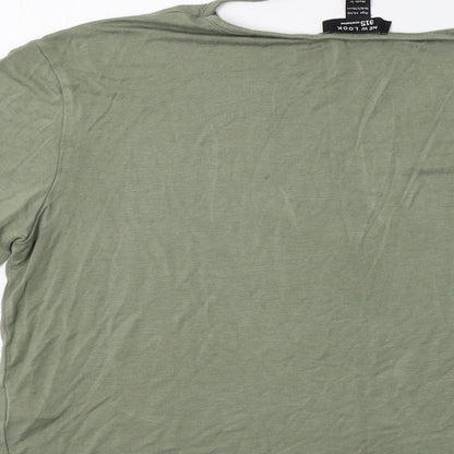 New Look Girls Green   Basic Blouse Size 14 Years