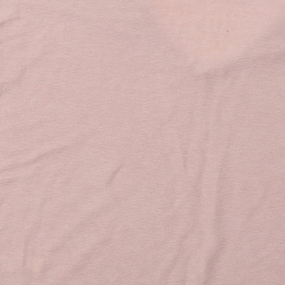 Womens UK Size S New Look Pink Basic Blouse