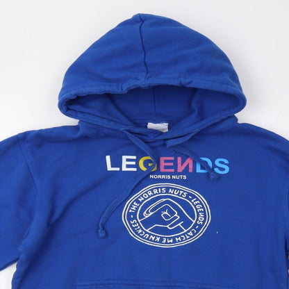 Famona Womens Blue   Pullover Hoodie Size S  - Legends