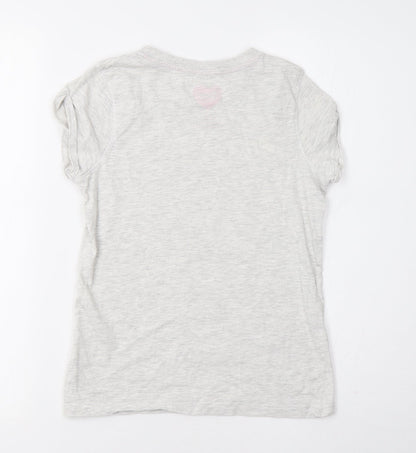 Primark Girls Grey   Basic T-Shirt Size 10-11 Years