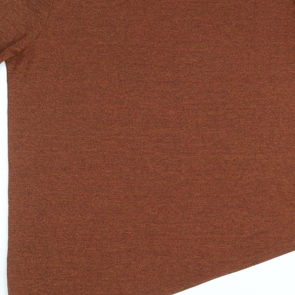 Womens UK Size 16 Peacocks Brown Basic Blouse