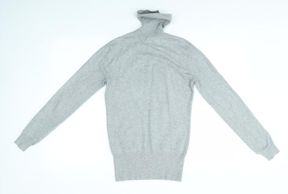 Womens UK Size XS Oasis Grey Pullover Jumper