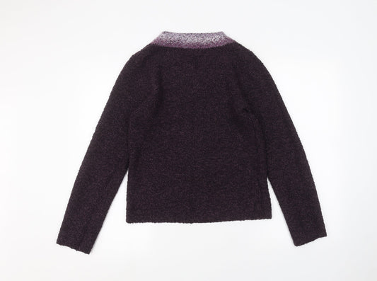 Womens UK Size S casamia Purple Pullover Jumper