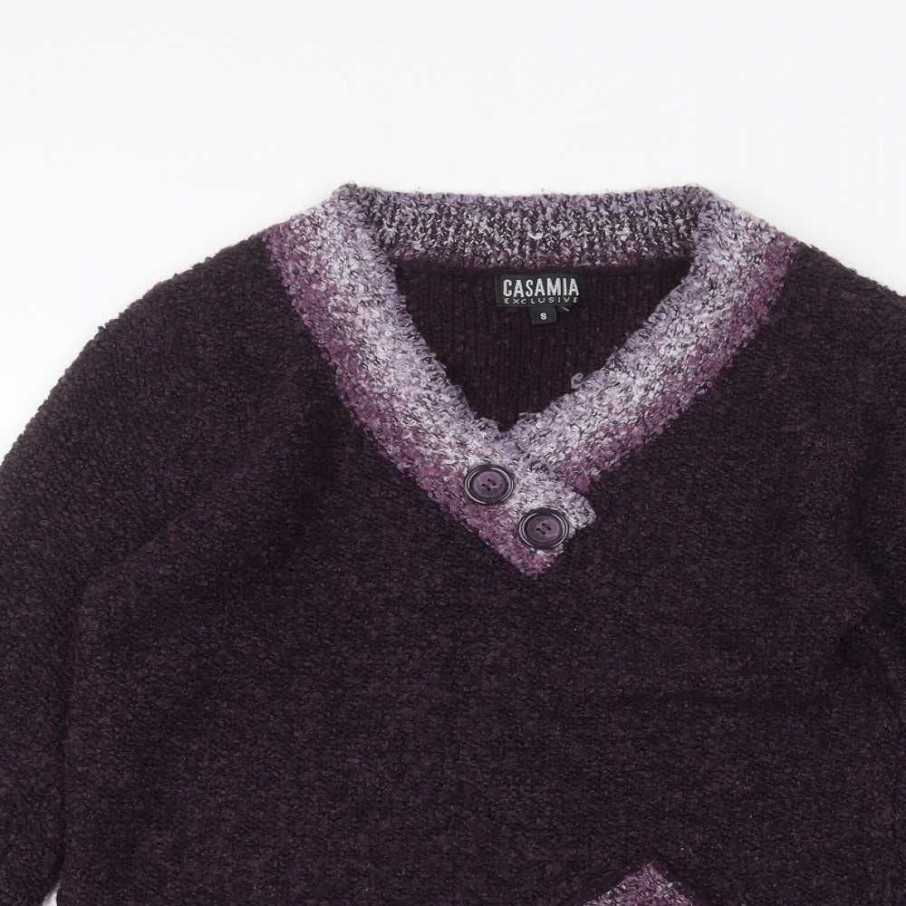 Womens UK Size S casamia Purple Pullover Jumper