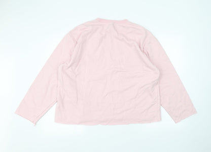 H&M Womens Pink   Pullover Jumper Size XL