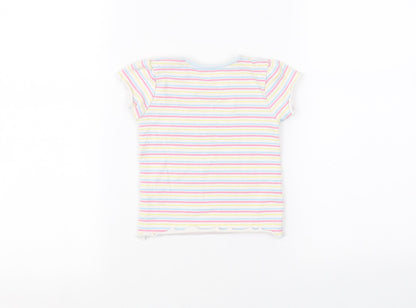 Primark Baby White Striped  Basic T-Shirt Size 18-24 Months