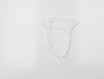 George Baby White   Babygrow One-Piece Size 3-6 Months