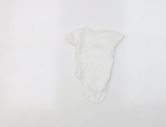 George Baby White   Babygrow One-Piece Size 3-6 Months