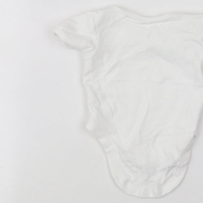 George Baby White   Babygrow One-Piece Size 3-6 Months