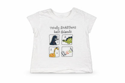 Matalan Baby White   Basic T-Shirt Size 3-6 Months