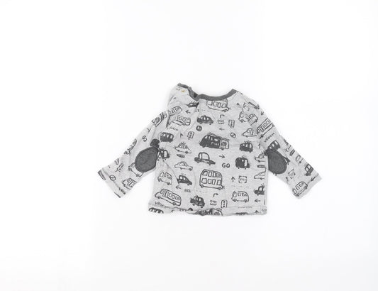 George Baby Grey   Basic T-Shirt Size 3-6 Months