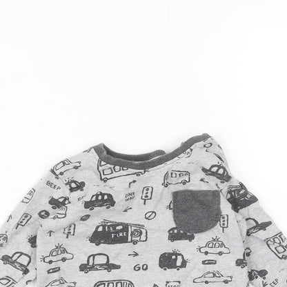 George Baby Grey   Basic T-Shirt Size 3-6 Months