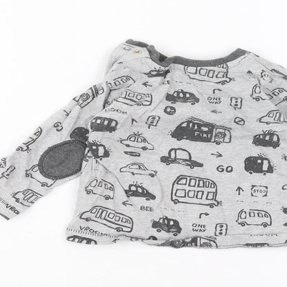 George Baby Grey   Basic T-Shirt Size 3-6 Months