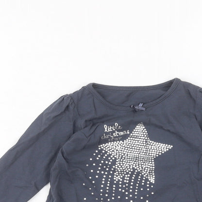 George Baby Blue   Basic T-Shirt Size 12-18 Months