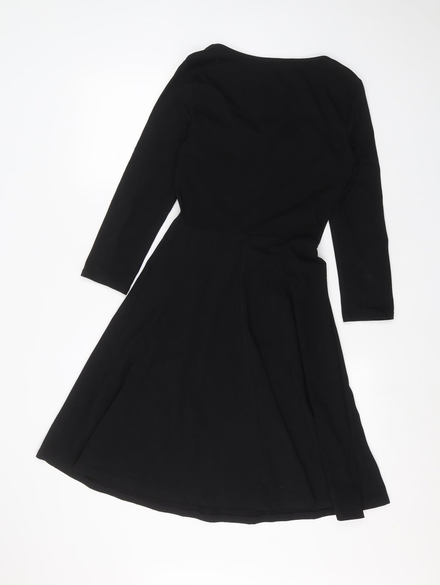 Dorothy Perkins Womens Black   A-Line  Size 8