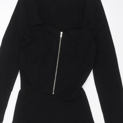 Dorothy Perkins Womens Black   A-Line  Size 8