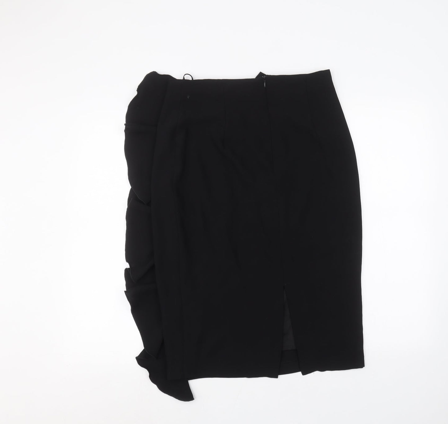 F&F Womens Black   A-Line Skirt Size 10