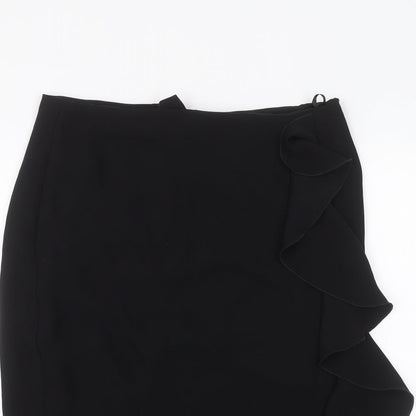 F&F Womens Black   A-Line Skirt Size 10