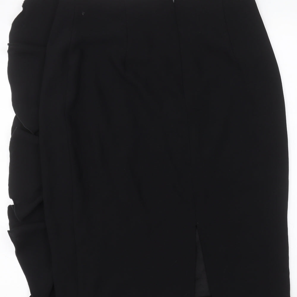 F&F Womens Black   A-Line Skirt Size 10