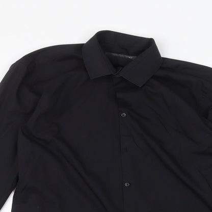 Primark Mens Black    Dress Shirt Size 15.5