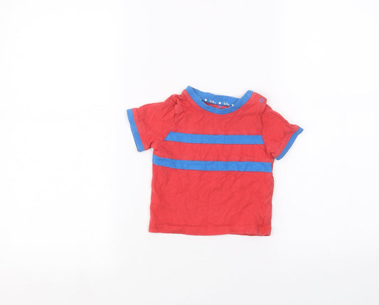 TU Baby Red   Basic T-Shirt Size 6-9 Months
