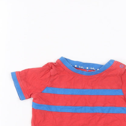 TU Baby Red   Basic T-Shirt Size 6-9 Months