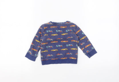 Mini Club Baby Blue   Pullover Jumper Size 6-9 Months