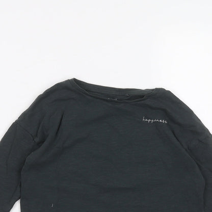 NEXT Girls Green   Basic T-Shirt Size 5 Years