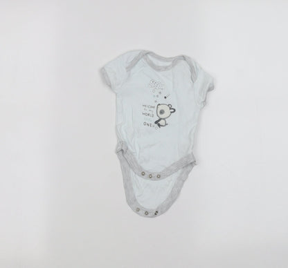Primark Baby Blue   Babygrow One-Piece Size 0-3 Months