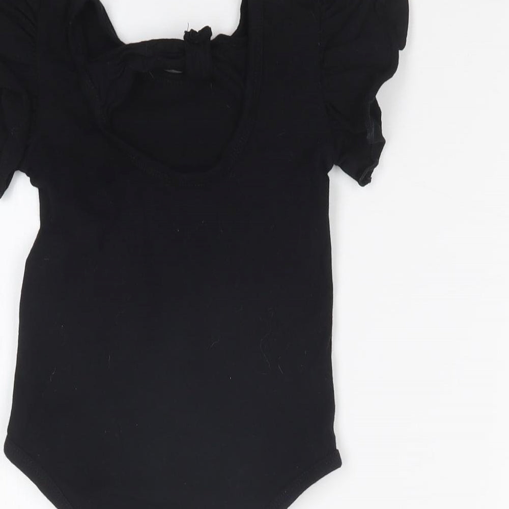 Preworn Girls Black   Babygrow One-Piece   - HALLOWEEN