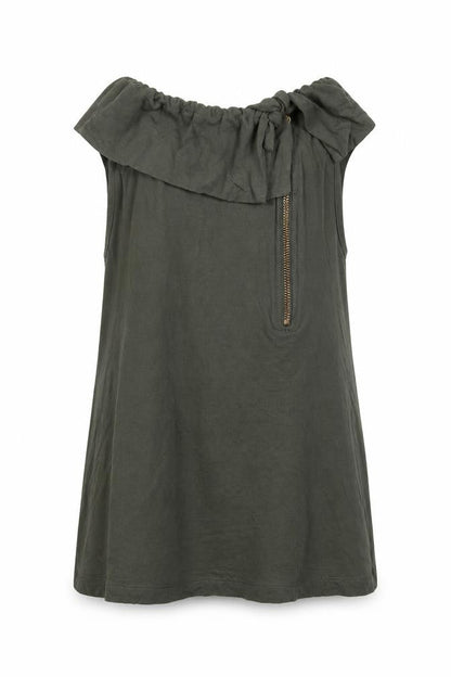 DOCEFLOR Womens Green   Basic T-Shirt Size M