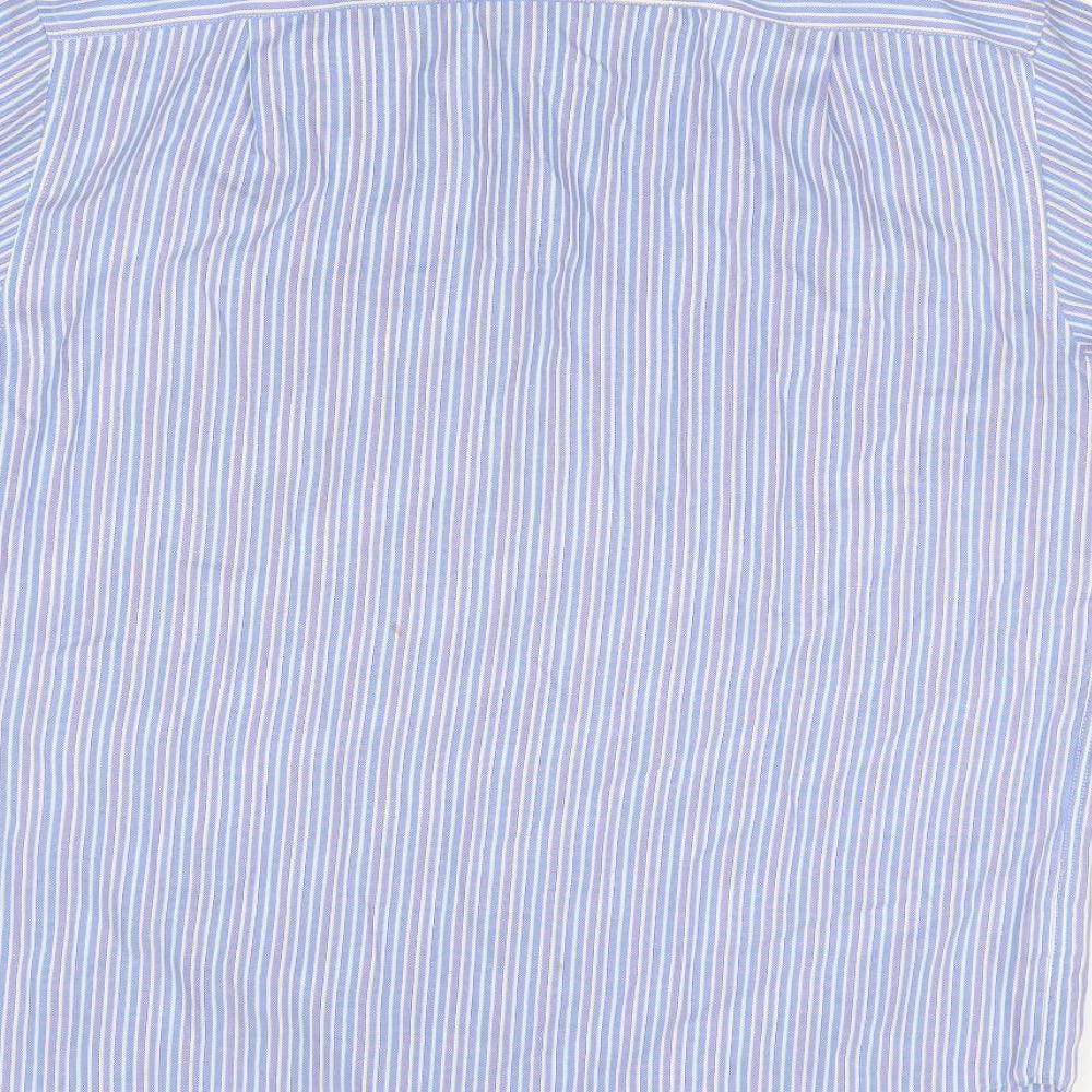 Mens UK Collar Size  M&S Smart Blue  Dress Shirt