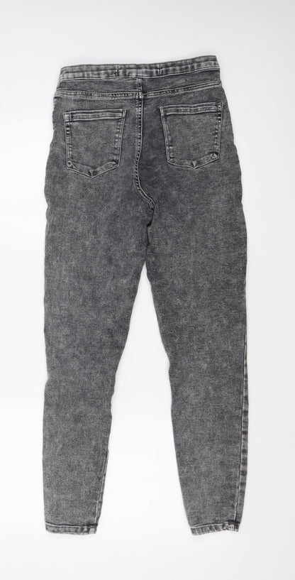 DENIM CO Womens Grey   Skinny Jeans Size 12 L26 in