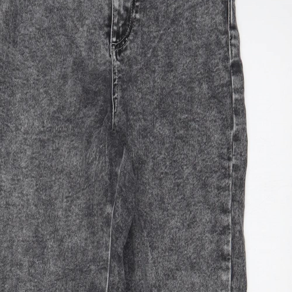 DENIM CO Womens Grey   Skinny Jeans Size 12 L26 in