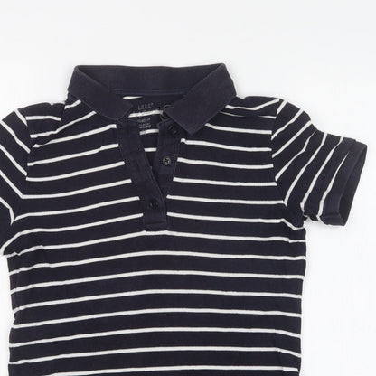 Womens UK Size S H&M Blue Basic Polo