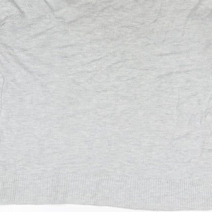 Peacocks Womens Grey   Pullover Sweatshirt Size 8