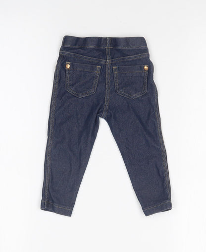 NEXT Girls Blue    Leggings Size 9-12 Months