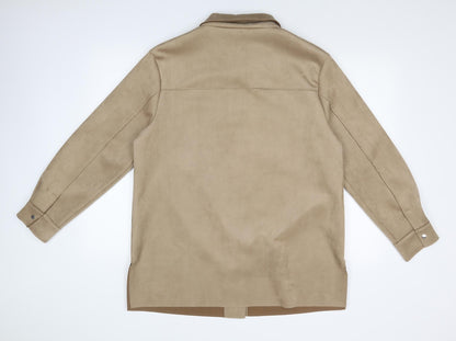 F&F Womens Brown   Overcoat Coat Size 16