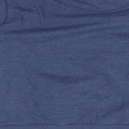Nutmeg Mens Blue   Pullover Sweatshirt Size L