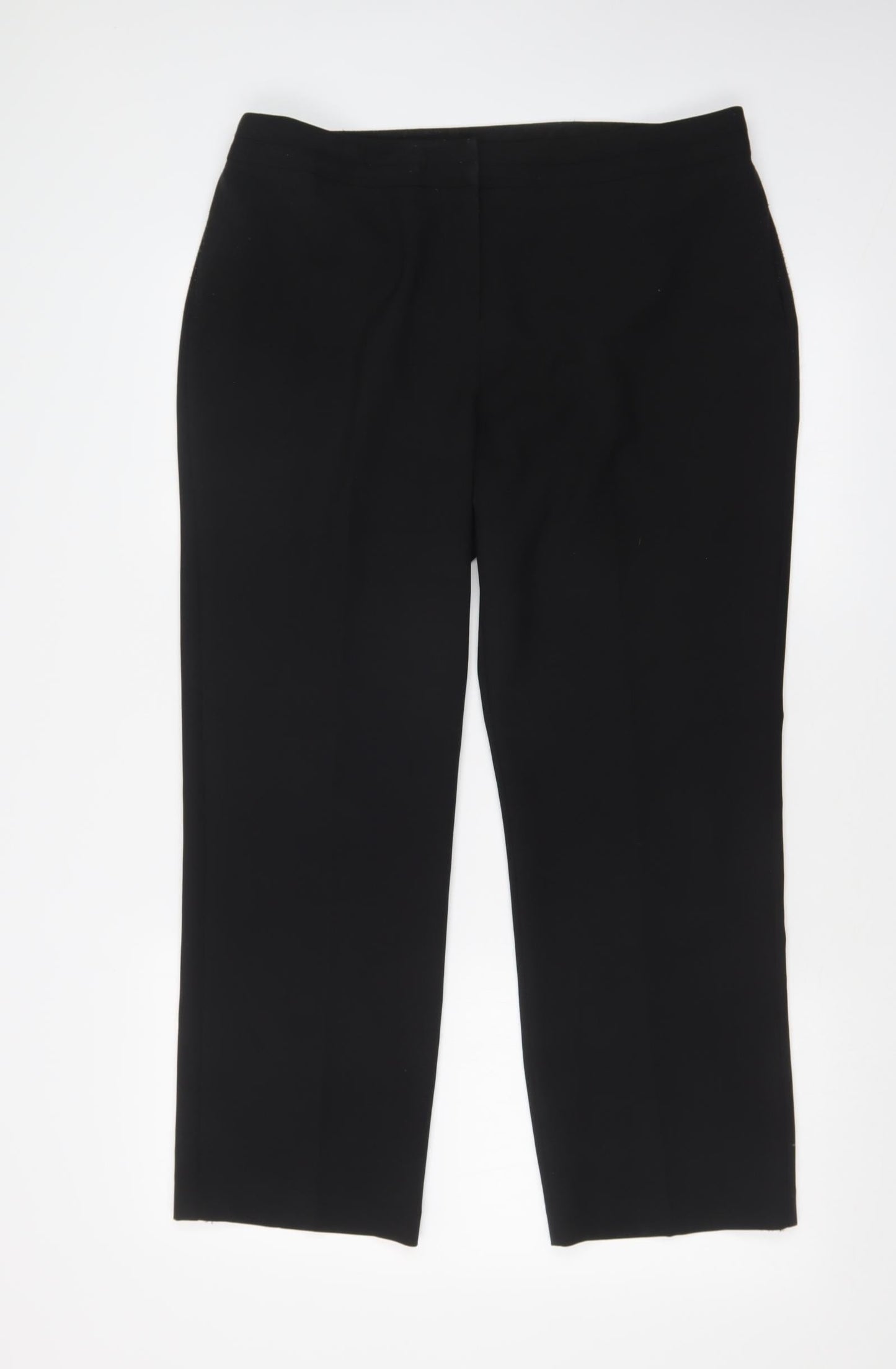 Womens UK Size 14 BONMARCHE Regular Fit  Black Trousers