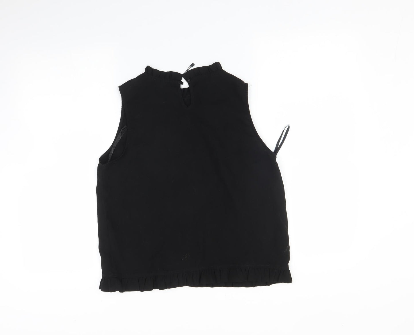 Boohoo Womens Black   Basic T-Shirt Size 8