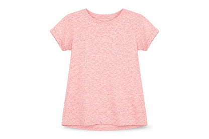 TU Girls Red   Basic T-Shirt Size 7 Years