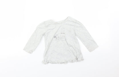 George Baby Grey   Basic T-Shirt Size 9-12 Months