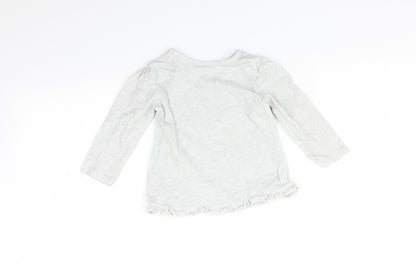 George Baby Grey   Basic T-Shirt Size 9-12 Months